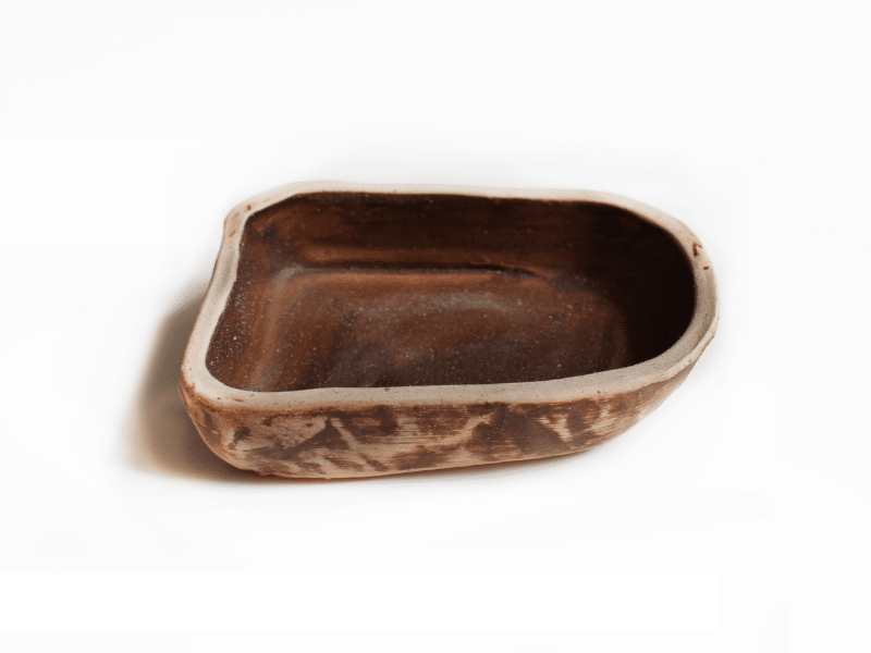 Miseczka ceramiczna na wodę lub pokarm M narożna