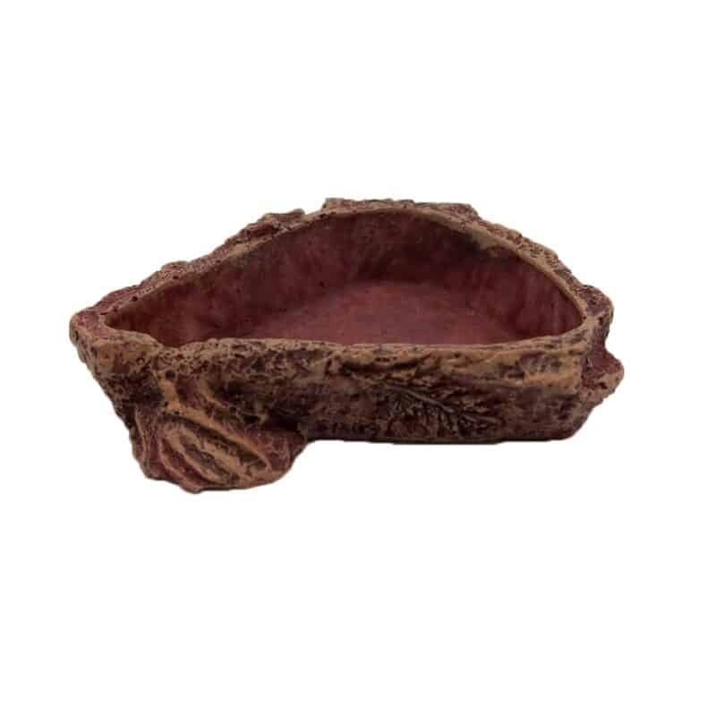 Bardzo mała miseczka do terrarium rozmiar 6x6x1 cm