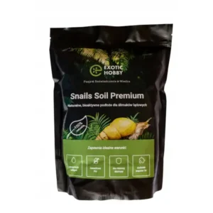 Snails Soil Premium 3L bioaktywne podłoże dla ślimaków lądowych