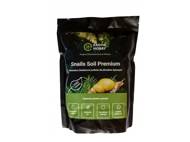 Bioaktywne podłoże dla ślimaków Snails Soil Exotic Hobby 3L