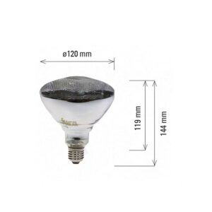 Żarówka rtęciowa 80W MVL UVB