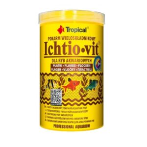 Tropical Ichtio-Vit 1000ml/200g uniwersalny pokarm dla rybek