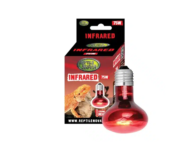 Żarówka grzewcza na podczerwień REPTILE NOVA INFRARED 75W