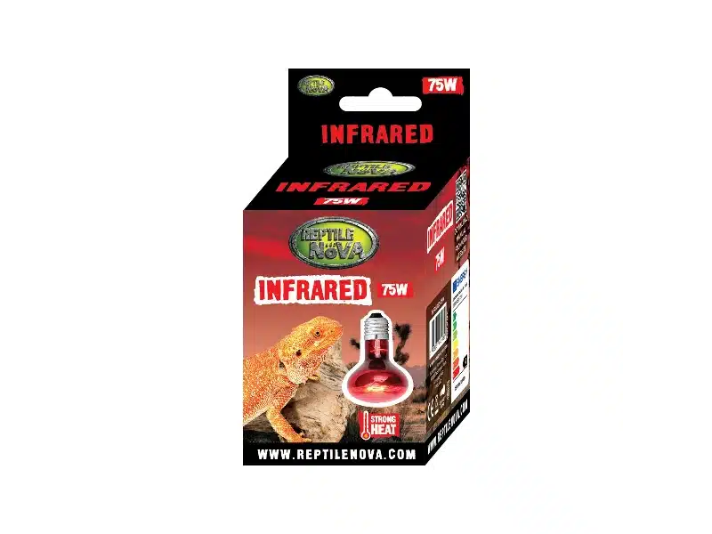 Żarówka grzewcza na podczerwień REPTILE NOVA INFRARED 75W
