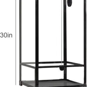 Reptizoo Terrarium rozkładane 3w1 40,6x40,6x76,2 cm