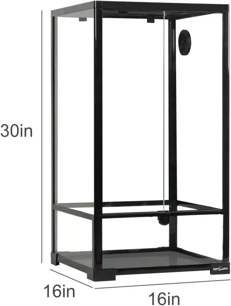 Reptizoo Terrarium rozkładane 3w1 40,6x40,6x76,2 cm