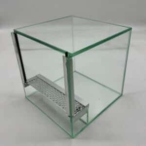 Nano terrarium dla pająka gilotyna z wentylacją 15x15x15