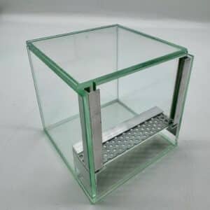 Nano terrarium dla pająka gilotyna z wentylacją 10x10x10