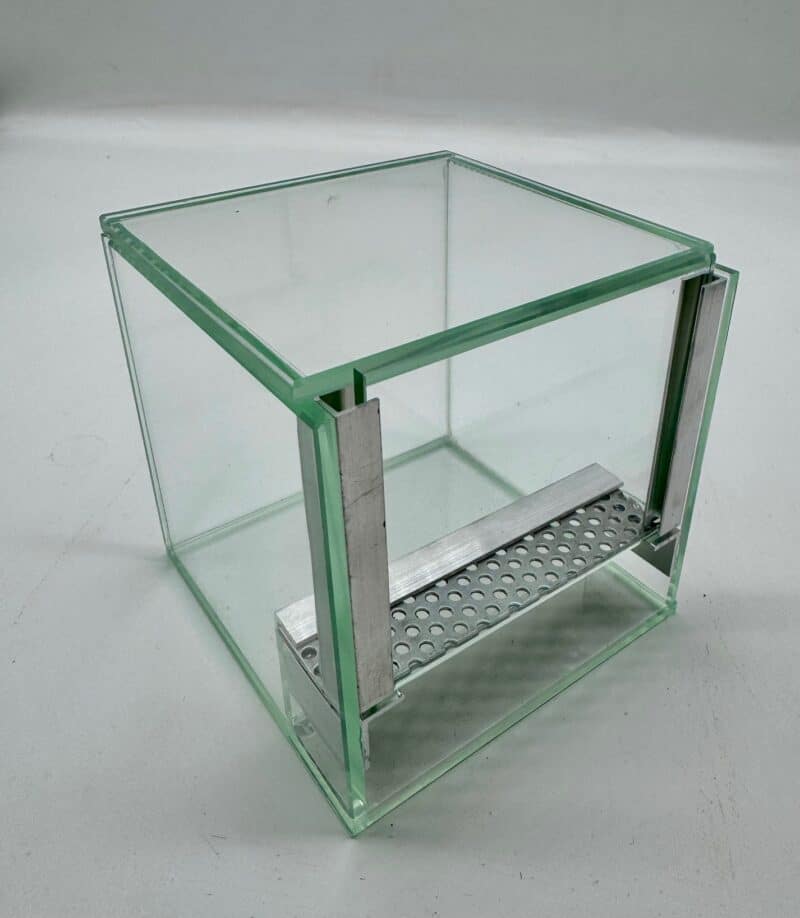 Nano terrarium dla pająka gilotyna z wentylacją 10x10x10