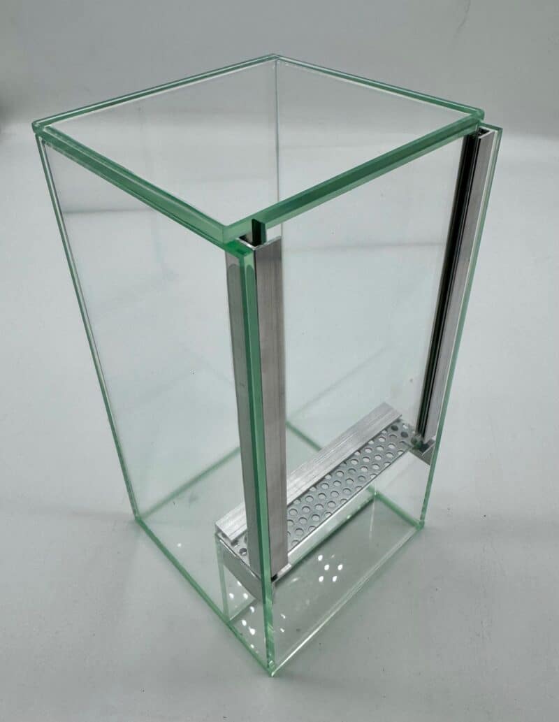 Nano terrarium dla pająka gilotyna z wentylacją 10x10x20
