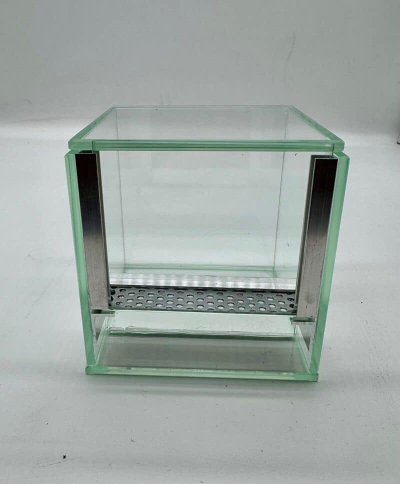 Nano terrarium dla pająka gilotyna z wentylacją 10x10x10