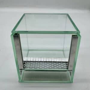 Nano terrarium dla pająka gilotyna z wentylacją 10x10x10