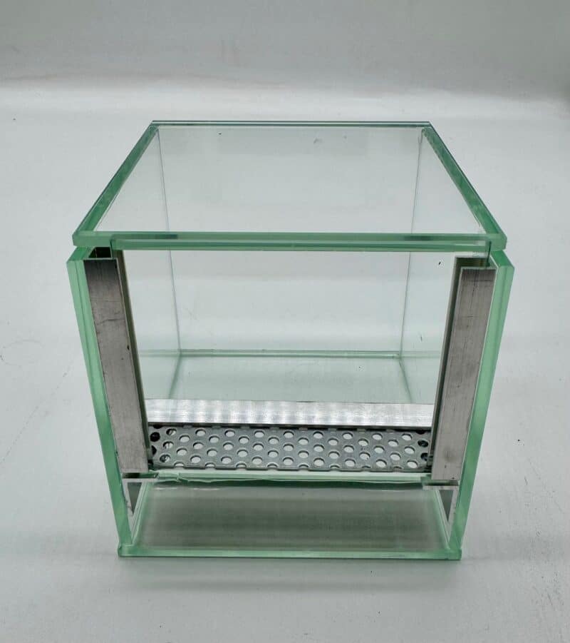 Nano terrarium dla pająka gilotyna z wentylacją 10x10x10