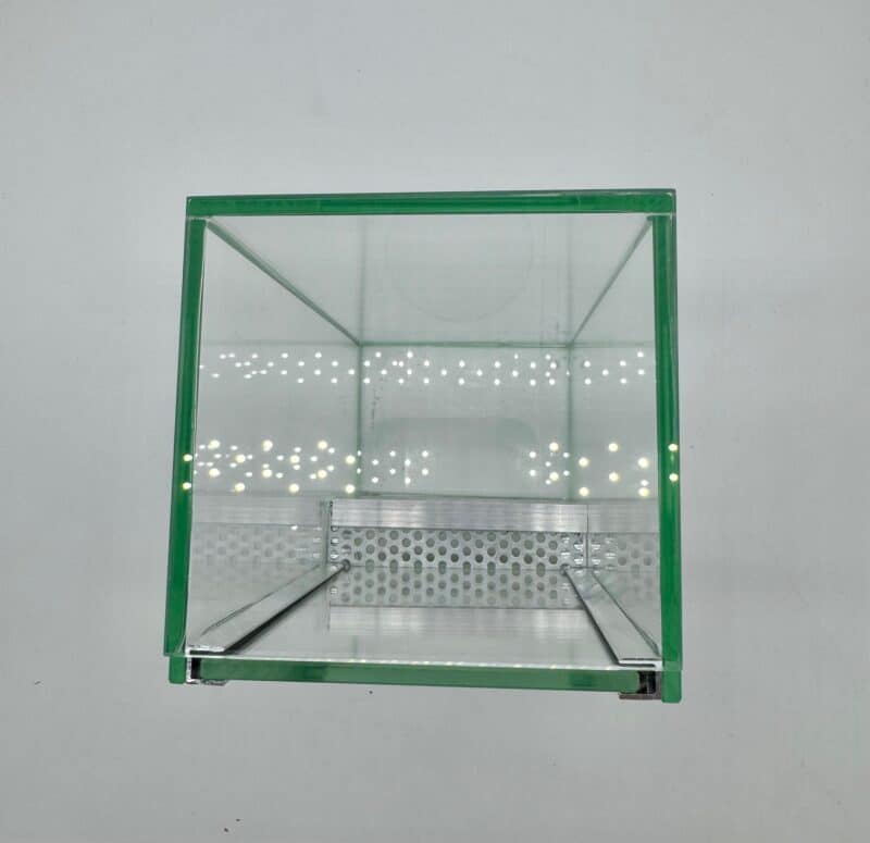 Nano terrarium dla pająka gilotyna z wentylacją 10x10x20