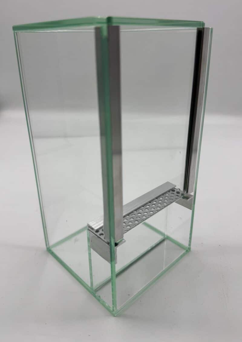 Nano terrarium dla pająka gilotyna z wentylacją 10x10x20