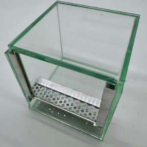 Nano terrarium dla pająka gilotyna z wentylacją 10x10x10