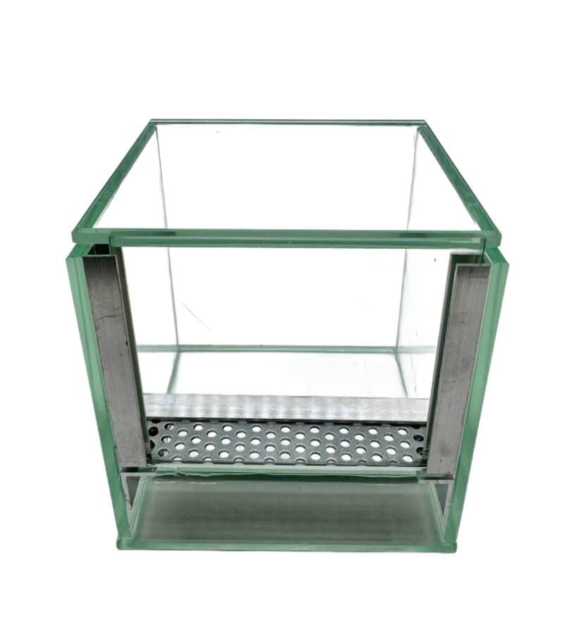 Nano terrarium dla pająka gilotyna z wentylacją 10x10x10