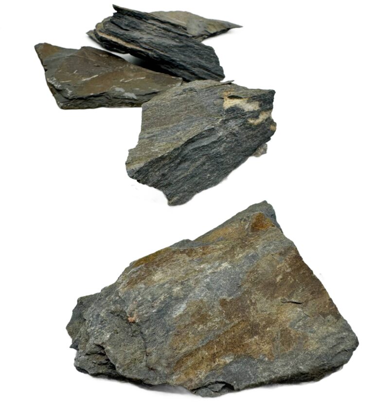 Mały łupek kamień do akwarium terrarium wiwarium