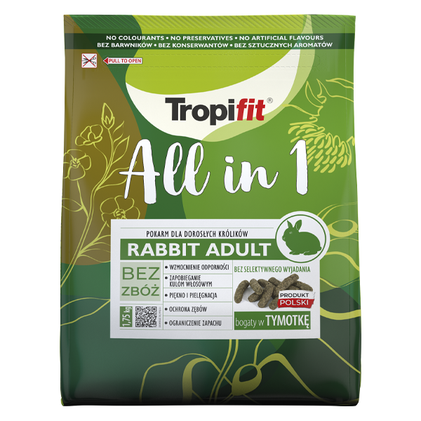 Tropifit All in 1 Rabbit Adult – karma dla dorosłych królików 1,75
