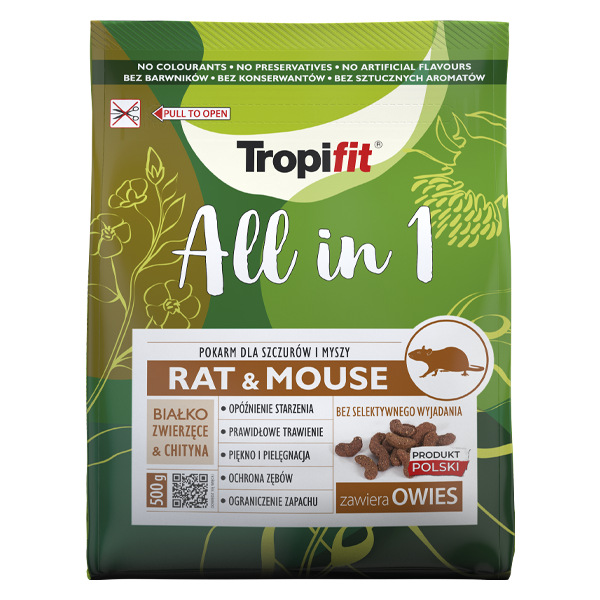Tropifit All in 1 Rabbit Junior – karma dla młodych królików 500g
