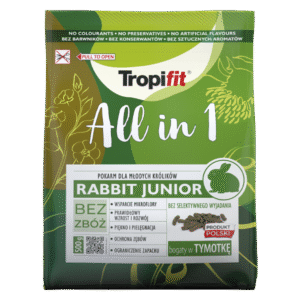 Tropifit All in 1 Rabbit Junior karma dla młodych królików 500g