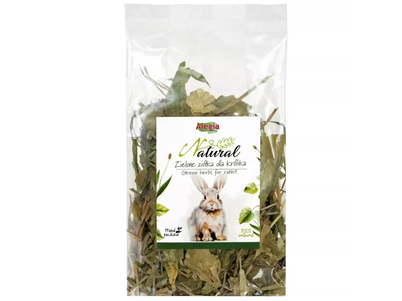 Alegia Natural Zielone Ziółka dla królika 100g