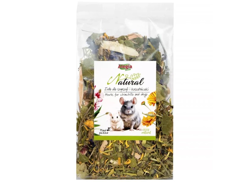 Alegia Natural Zioła dla szynszyli i koszatniczki 100g