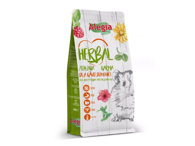 Alegia Herbal Kawia Domowa 600g pokarm dla świnki morskiej