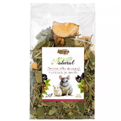 Alegia Natural Owocowe Ziółka dla szynszyli 130g