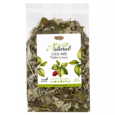 Alegia Natural Liście Malin 90g - dla gryzoni, gadów