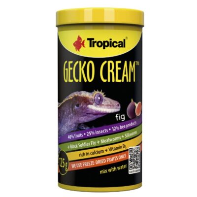 Gecko Cream Fig 250ml/125g pokarm dla gekonów orzęsionych