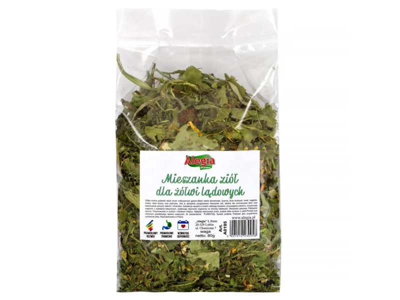 Alegia Zioła dla Żółwi Lądowych 80g