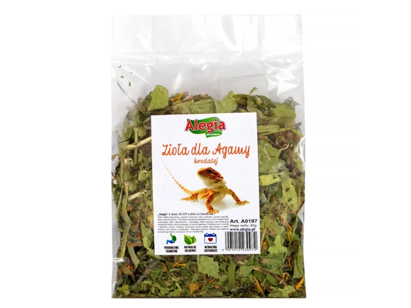 Alegia Zioła dla Agamy Brodatej 80g