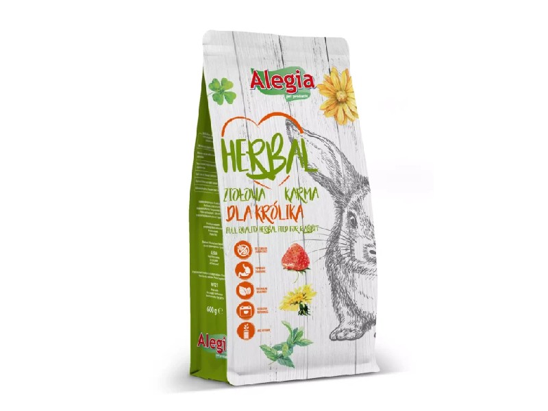 Alegia Herbal Królik 600g pokarm dla królika