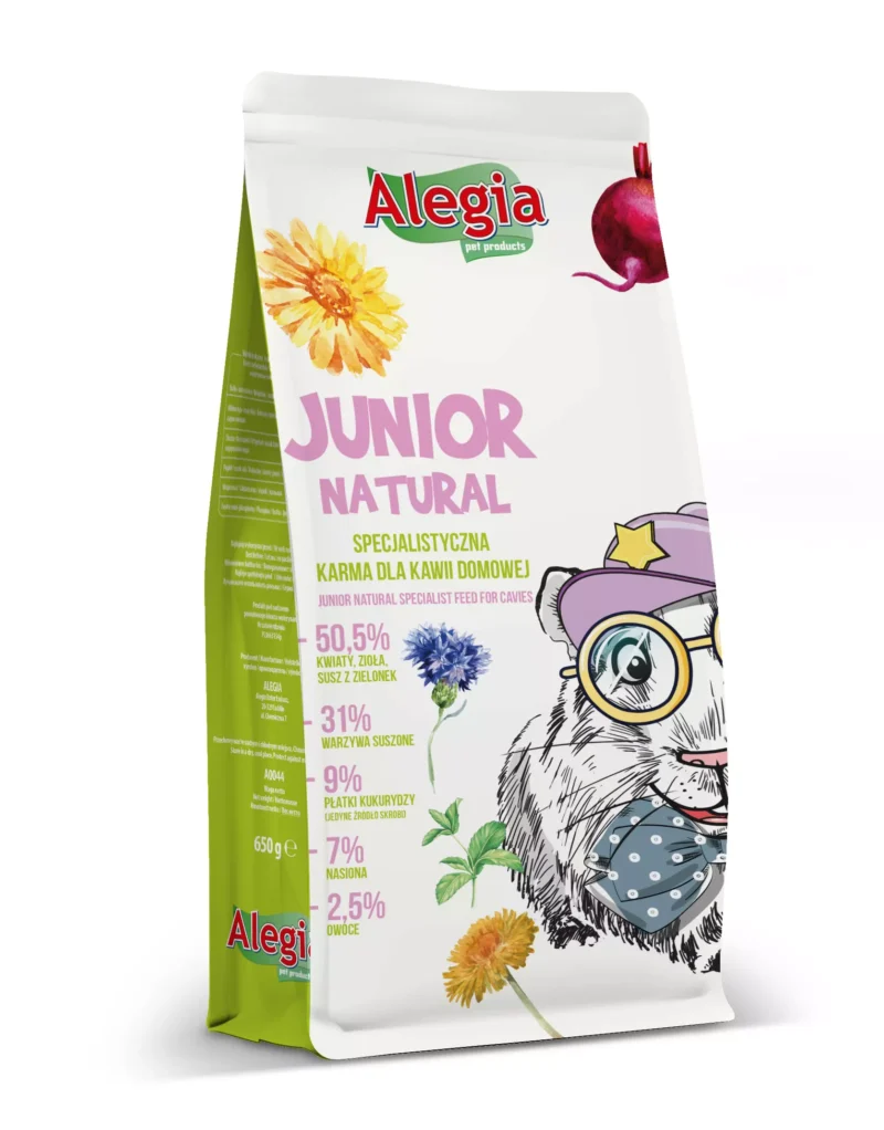 Alegia Junior Natural dla Kawii Domowej 650g