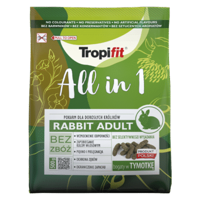 Tropifit All in 1 Rabbit Adult – karma dla dorosłych królików 500g