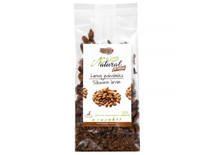 Alegia Natural Protein larwy jedwabnika 100g