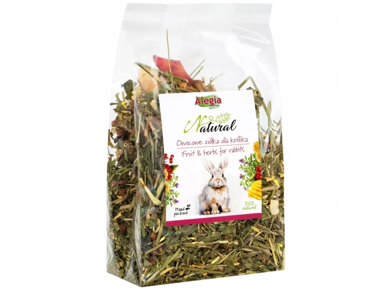 Alegia Natural Owocowe Ziółka dla Królika 130g