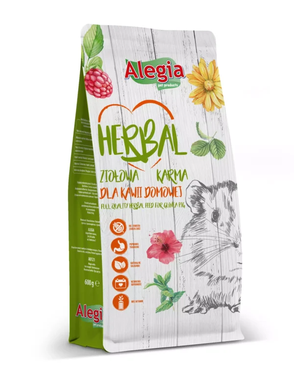 Alegia Herbal Kawia Domowa 600g pokarm dla świnki morskiej