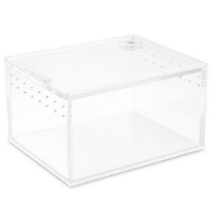 Terrarium akrylowe dla pająka skakuna 10,5x8,5x6cm