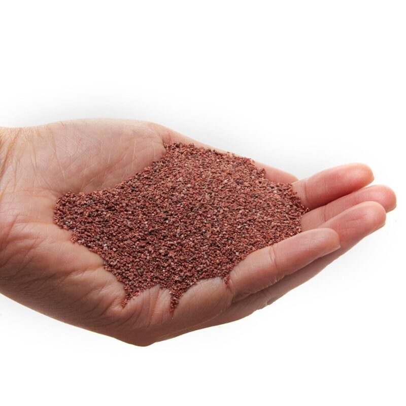 Piasek do terrarium czerwony 1 kg