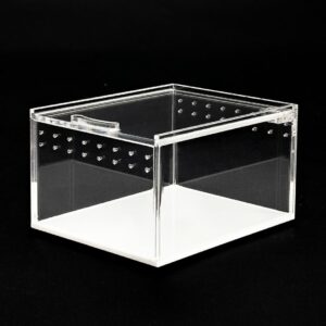 Terrarium akrylowe dla pająka skakuna 10,5x8,5x6cm