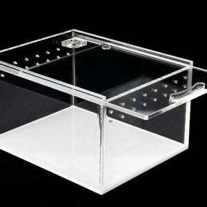 Terrarium akrylowe dla pająka skakuna 10,5x8,5x6cm