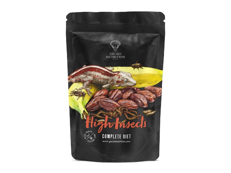Gecko Nutrition High Insects 50g pokarm dla gekona
