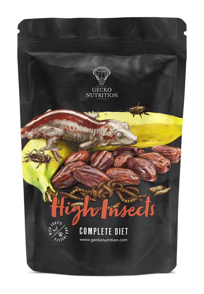 Gecko Nutrition High Insects 50g pokarm dla gekona