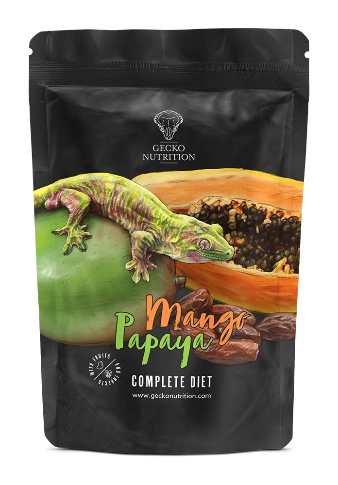 Gecko Nutrition Mango Papaya 50g pokarm dla gekona