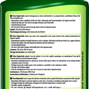 Tetra ReptoSafe 100 ml neutralizator do wody dla żółwi wodno-lądowych