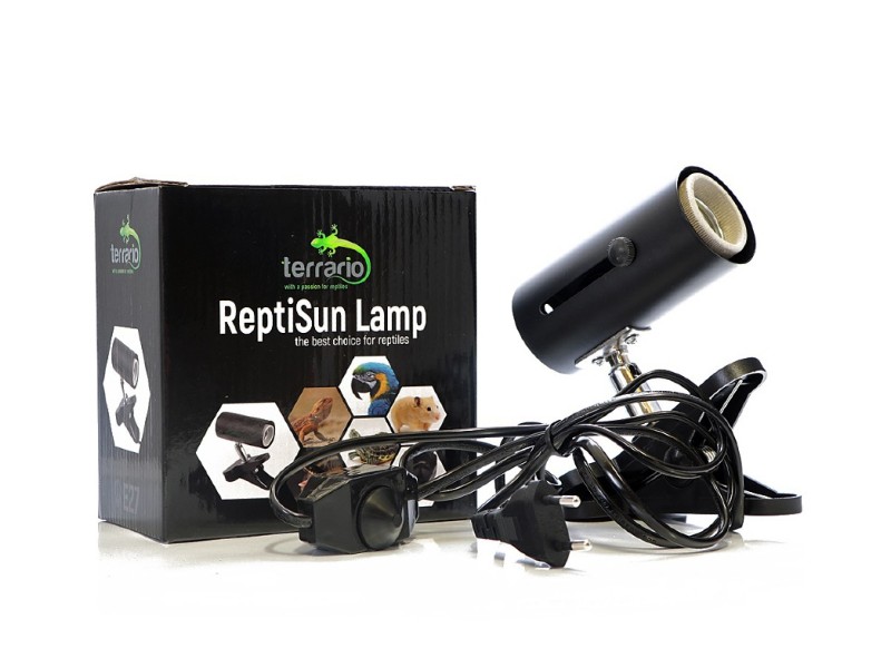 Terrario ReptiSun - lampa z uchwytem zaciskowym