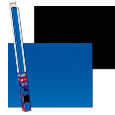 100x50cm tło akwariowe lub do terrarium cięte na wymiar czarne/niebieskie