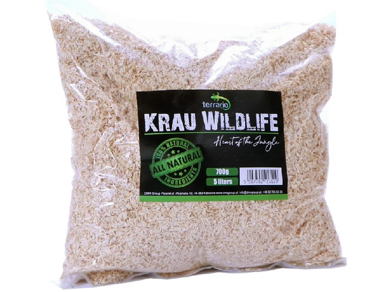 Terrario Krau Wildlife 5l włókno drewniane Aspen Lignocel